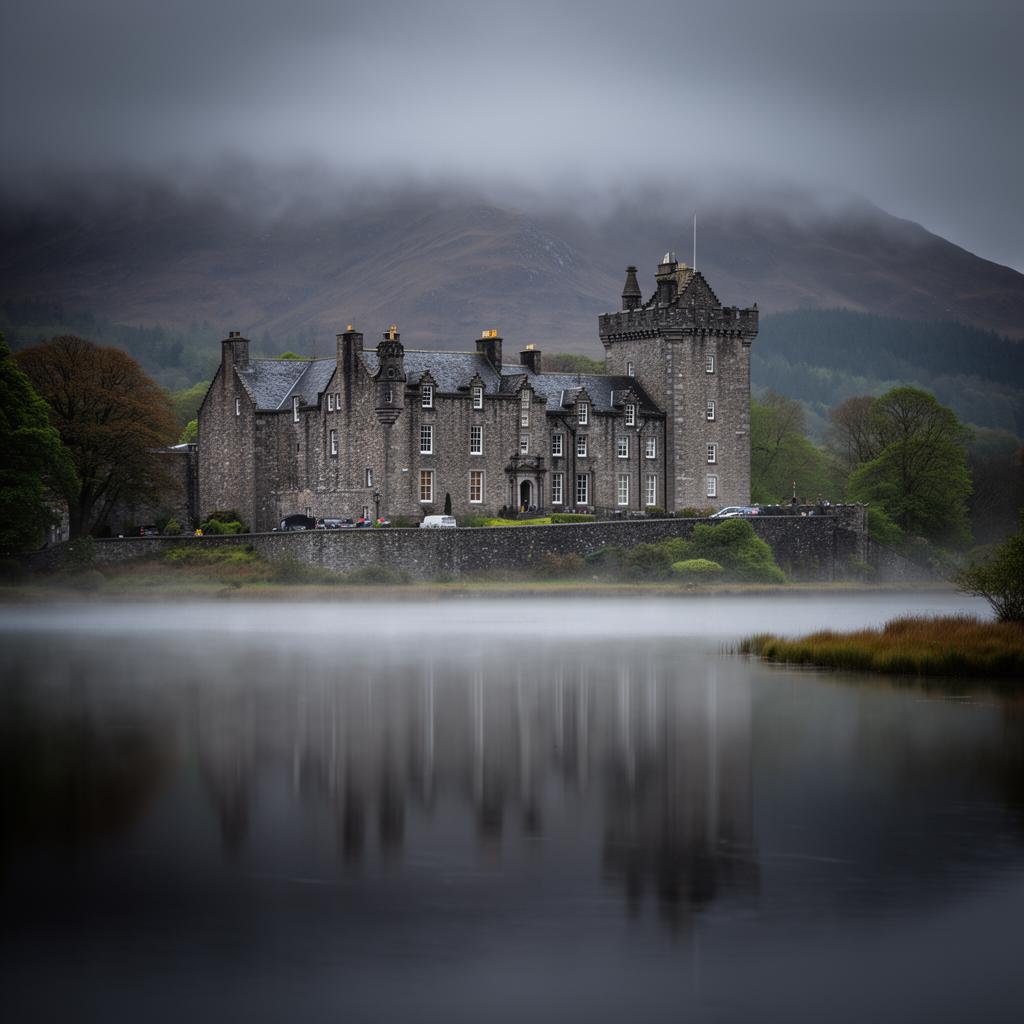 Highlands, un castel privat pe un loch tăcut